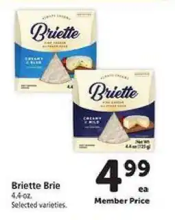 Safeway Briette Brie offer