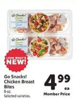 Safeway Go Snacks! Chicken Breast Bites offer