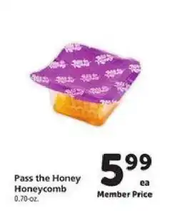 Safeway Pass the Honey Honeycomb offer
