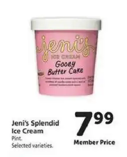 Safeway Jeni's Splendid Ice Cream offer