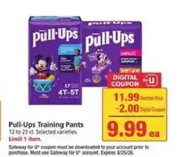 Safeway Pull-Ups Training Pants offer