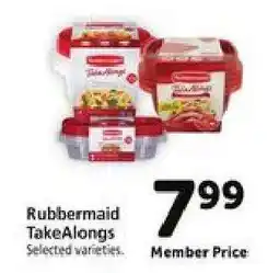 Safeway Rubbermaid Takealongs offer