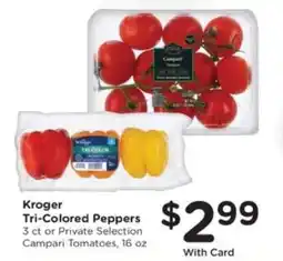 Pick'n Save Kroger Tri-Colored Peppers offer