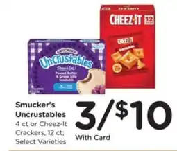 Pick'n Save Smucker's Uncrustables offer