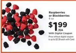 Pick'n Save Raspberries or Blackberries offer