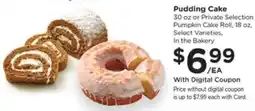Pick'n Save Pudding Cake offer