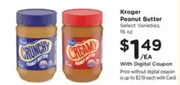 Pick'n Save Kroger Peanut Butter offer