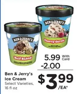 Pick'n Save Ben & Jerry's Ice Cream offer