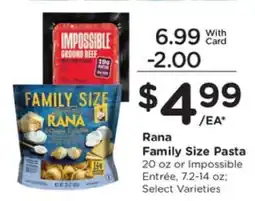 Pick'n Save Rana Family Size Pasta offer