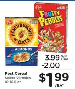 Pick'n Save Post Cereal offer