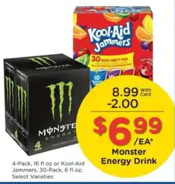 Pick'n Save Monster Energy Drink offer