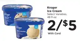Pick'n Save Kroger Ice Cream offer