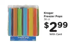 Pick'n Save Kroger Freezer Pops offer