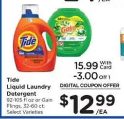 Pick'n Save Tide Liquid Laundry Detergent offer