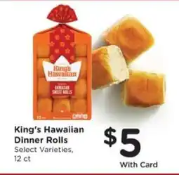 Pick'n Save King's Hawaiian Dinner Rolls offer