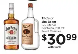Pick'n Save Tito's or Jim Beam offer