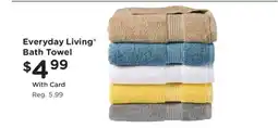 Kroger Everyday Living Bath Towel offer