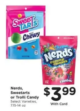 Pick'n Save Nerds, Sweetarts or Trolli Candy offer
