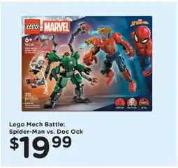 Kroger Lego Mech Battle: Spider-Man vs. Doc Ock offer