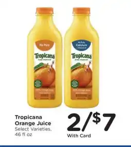 Kroger Tropicana Orange Juice offer