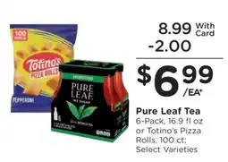 Kroger Pure Leaf Tea or Totino’s Pizza Rolls offer