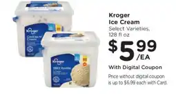 Kroger Kroger Ice Cream offer
