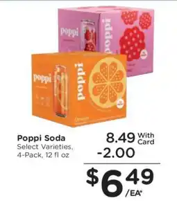 Kroger Poppi Soda offer