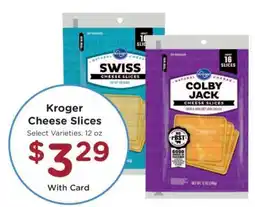 Kroger Kroger Cheese Slices offer