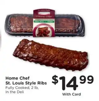Kroger Home Chef St. Louis Style Ribs offer