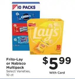 Kroger Frito-Lay or Nabisco Multipack offer