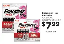 Kroger Energizer Max Batteries offer