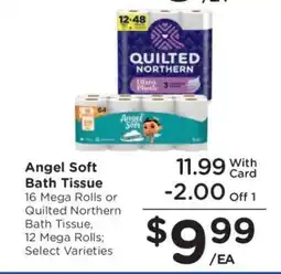 Kroger Angel Soft Bath Tissue offer