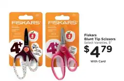 Kroger Fiskars Blunt Tip Scissors offer