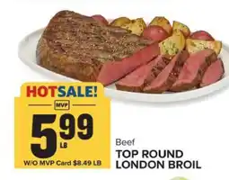 Food Lion Beef Top Round London Broil offer