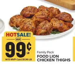 Food Lion Food Lion Chicken Thighs offer
