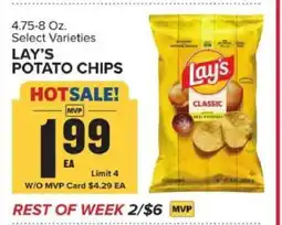 Food Lion Lay's Potato Chips offer