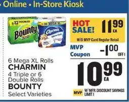Food Lion Charmin & Bounty offer