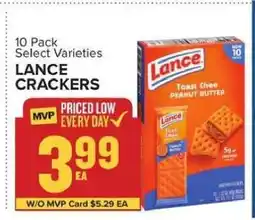 Food Lion Lance Crackers offer