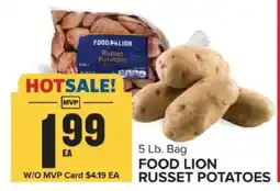 Food Lion FOOD LION RUSSET POTATOES offer