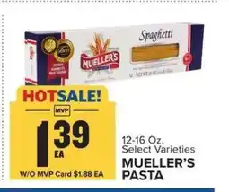 Food Lion Mueller's Pasta offer
