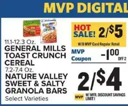 Food Lion NATURE VALLEY SWEET & SALTY GRANOLA BARS offer