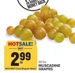 Food Lion Muscadine Grapes offer
