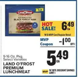 Food Lion Land O'Frost Premium Lunchmeat offer