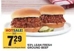 Food Lion 93% Lean Fresh Ground Beef offer