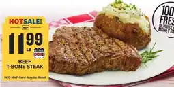 Food Lion Beef T-Bone Steak offer