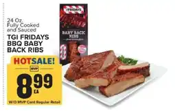 Food Lion TGI Fridays BBQ Baby Back Ribs offer