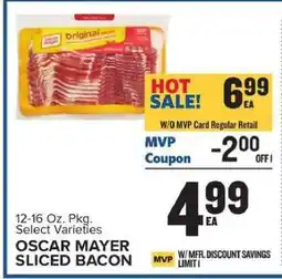 Food Lion Oscar Mayer Sliced Bacon offer