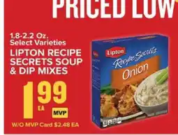 Food Lion Lipton Recipe Secrets Soup & Dip Mixes offer
