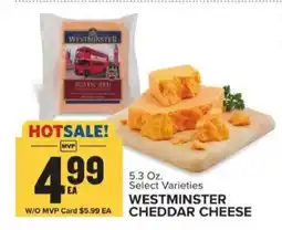 Food Lion WESTMINSTER CHEDDAR CHEESE offer