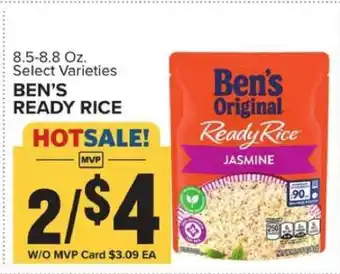 Food Lion Ben's Ready Rice offer